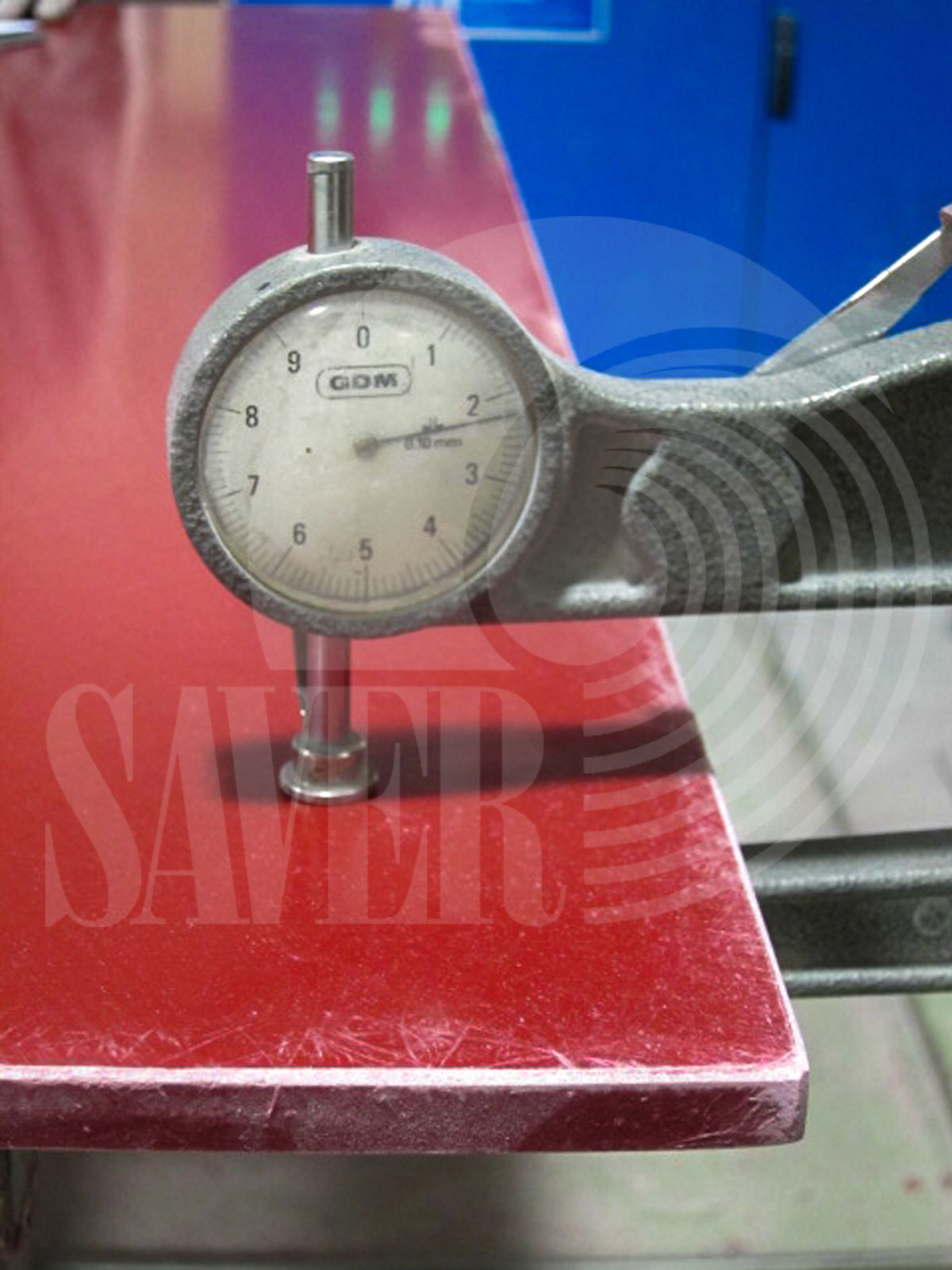Glass mat on polyester resin sheet laminates by SAVER Alumen